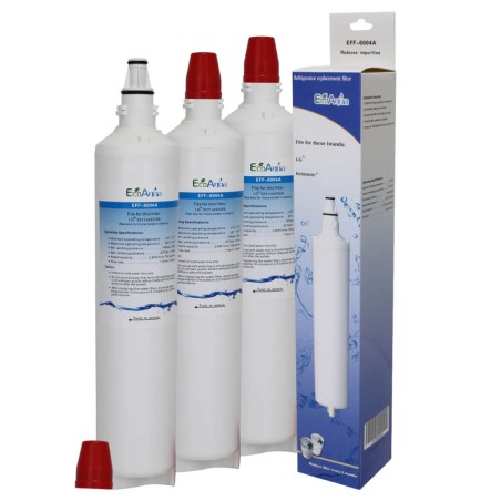 Filtre Frigo compatible LT600P - LG - Kenmore - Sears (lot de 3)