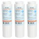 Filtre UKF8001AXX  - Filtre frigo UKF8001AXX compatible Maytag - Crystal Filter® CRF8001 (lot de 3)