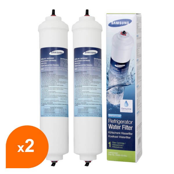 Filtre à eau x2 pour réfrigérateur compatible avec tout refrigérateur