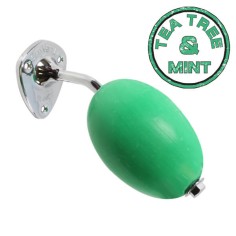 Savon vert rotatif "Tea Tree and Mint" Provendi avec porte-savon chromé à écrou 2