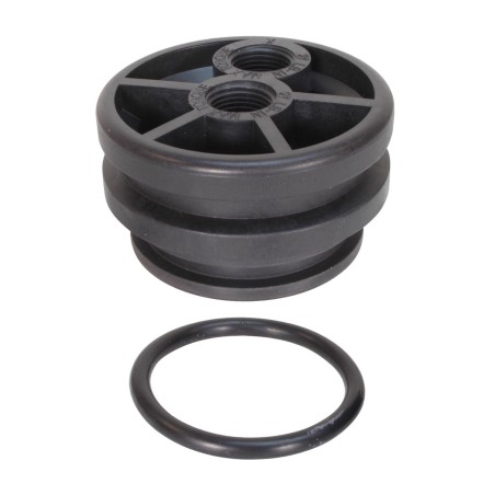 Porte membrane 2521 inox 304 brossé - Crystal Filter® CRF-2521-304-B-ABS