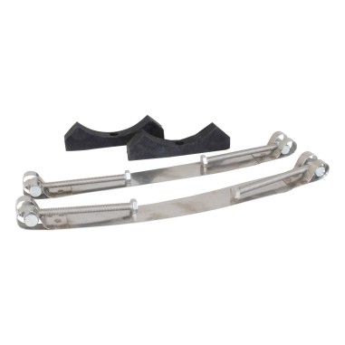 Porte membrane 4040 inox 304 brossé - Crystal Filter® CRF-4040-304-B-ABS