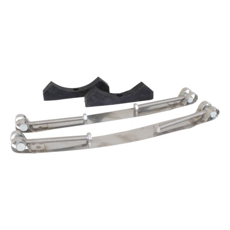 Porte membrane 4040 inox 304 brossé - Crystal Filter® CRF-4040-304-B-ABS