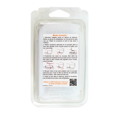 Filtre Crystal Filter® GRV001 CRF4001 compatible Whirlpool® GRV001 / GRV002 (lot de 3)