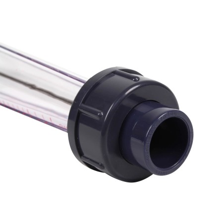 Débitmètre à ludion - flotteur ABS 60-600L/h - Raccords PVC 20 mm à coller 