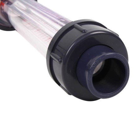 Débitmètre à ludion - flotteur ABS 100-1000L/h - Raccords PVC 20 mm à coller 