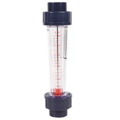Débitmètre à ludion - flotteur ABS 100-1000L/h - Raccords PVC 32 mm à coller 