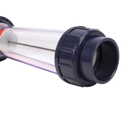 Débitmètre à ludion - flotteur ABS 400-4000L/h - Raccords PVC 63 mm à coller 