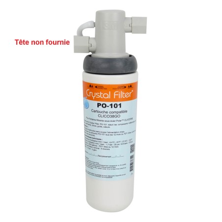 Cartouche Clico38GO compatible pour Clico FSE - Crystal Filter® PO-101
