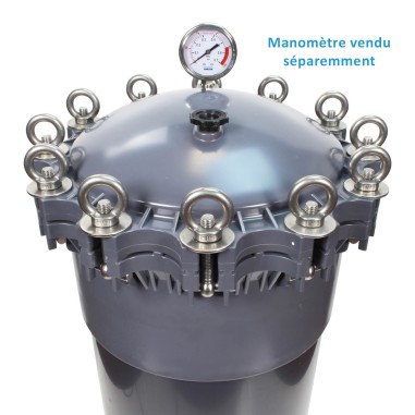 Filtre multi-cartouches FHPVC-20x9-B Crystal Filter® - 9 x 20 pouces