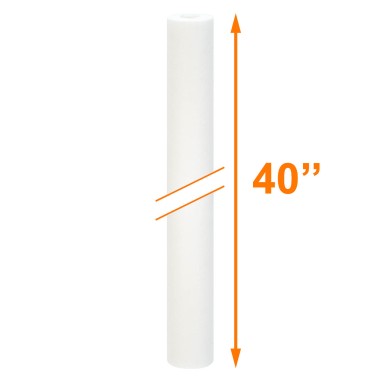 Cartouche PP-10-40 sédiment SPUN 40'' - filtre 10 µm - Crystal Filter®