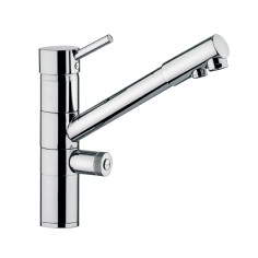 Robinet mitigeur 3 voies - Droit - Narval - Chromé