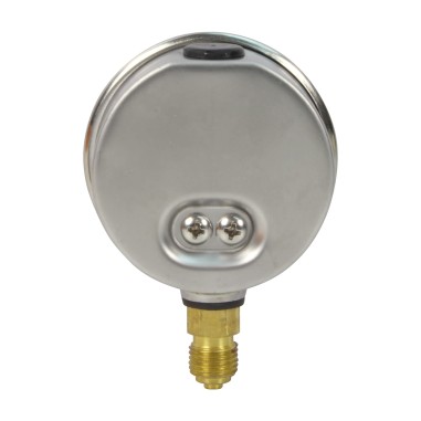 Manomètre inox - Insert laiton - 0-6 bars ø 63 - 1/4'' - Radial /  Glycérine