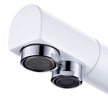 Robinet mitigeur 3 voies - Denali - Blanc