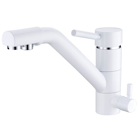 Robinet mitigeur 3 voies - Samoa - Blanc