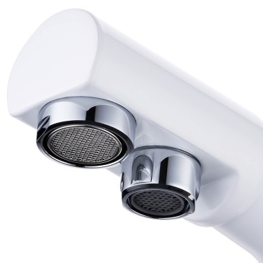 Robinet mitigeur 3 voies - Samoa - Blanc