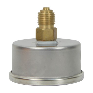 Manomètre inox - Insert laiton - 0-6 bars ø 50 - 1/4'' - Axial /  Glycérine