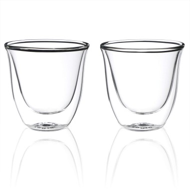Tasses à café / expresso en verre double paroi - Filter Logic® CFL-655B