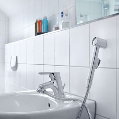 Combi-douche cuisine et bain - Chromé