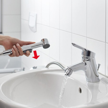 Combi-douche cuisine et bain - Chromé