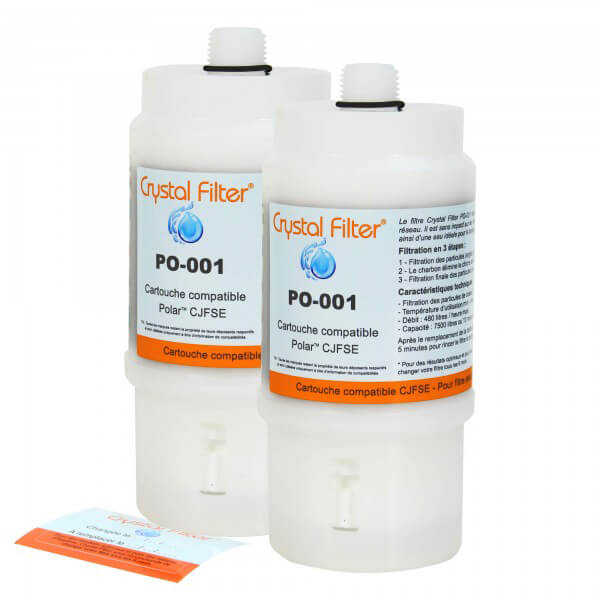 Filtre FABP34C Polar - Compact 2-en-1 Anti calcaire et corrosion