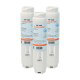 Filtre Crystal Filter® 644845 CRF6448 compatible UltraClarity - Filtre frigo Bosch - Siemens - Haier (lot de 3)