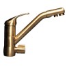 Robinet dauphin 3 voies - Bronze - 002231 - Copyright Waterconcept