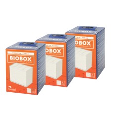 Filtre aquarium Easy box L Ouate Aquatlantis  (lot de 3) - Biobox