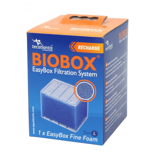 Filtre aquarium Easy box Fine mousse L - Aquatlantis - Biobox - 006098