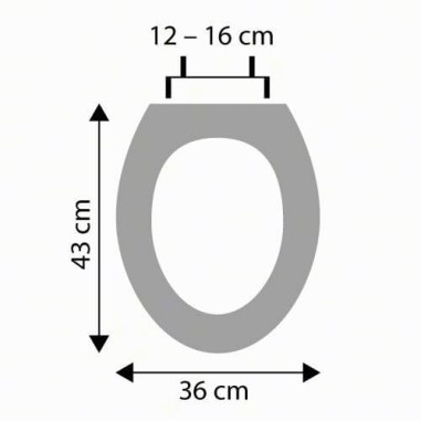 Lunette abattant WC - rabat progressif - 002189 - Copyright Waterconcept