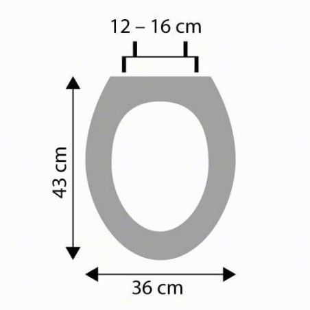 Lunette abattant WC - rabat progressif - 002189 - Copyright Waterconcept