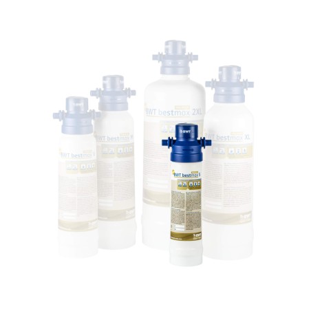 Cartouche Bestmax Premium S - Anti chlore & Anti calcaire + Magnésium - BWT Water+more