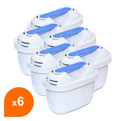 Cartouche Brita Maxtra+ compatible - Filtre carafe filtrante FL-402E (lot de 6)