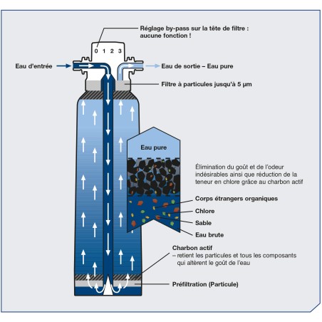 Cartouche Besttaste X - Anti chlore - Correcteur de goût - BWT Water+more