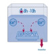 Filtre universel anticalcaire pour machines à café - BWT BestSave M - 100L