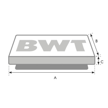 Filtre universel anticalcaire pour machines à café - BWT BestSave S - 50L