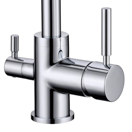 Robinet col de cygne 3 voies -  Biscayne V2 - Chromé
