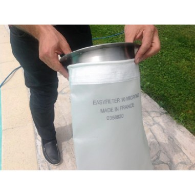 Bague de maintien inox Easyfilter® compatible Poches Desjoyaux®/Easyfilter®