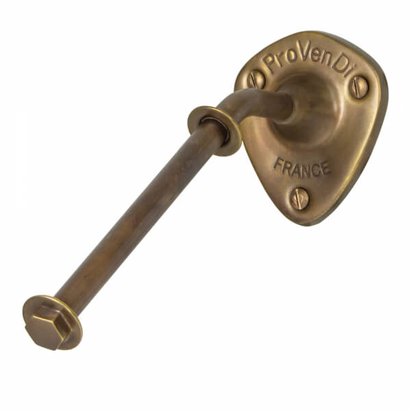 Porte-savon vieux bronze Provendi à vis - écrou - PROVENDI - 007482