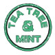 Lot porte-savon vieux bronze + 2 savons rotatifs Provendi ''Tea tree and Mint''