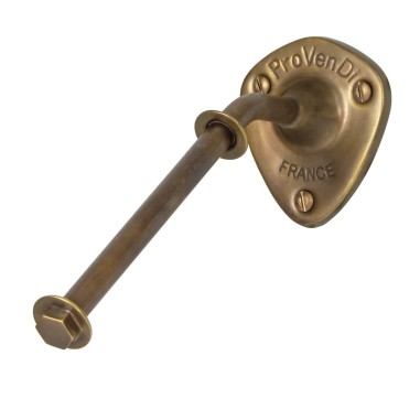 Lot porte-savon vieux bronze + 2 savons rotatifs Provendi ''Tea tree and Mint''