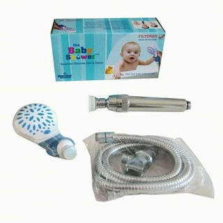 Douchette pour bébé avec filtre anticalcaire