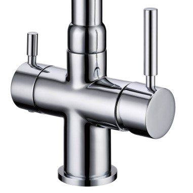 Robinet 3 voies Denali Chrome + Kit de filtration QCF-3001/321 - PROMO