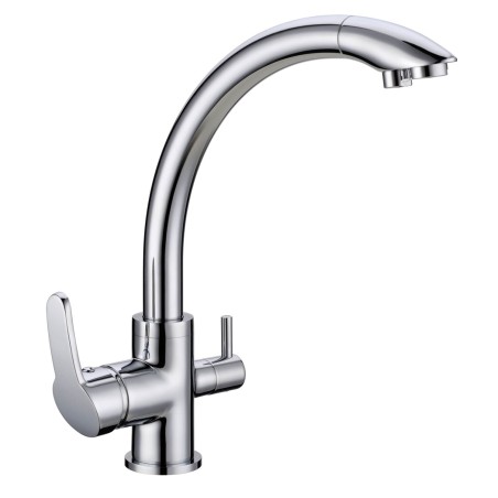 Robinet 3 voies Everglades Chrome + Kit de filtration QCF-3001/321 - PROMO