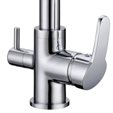 Robinet 3 voies Everglades Chrome + Kit de filtration QCF-3001/321 - PROMO