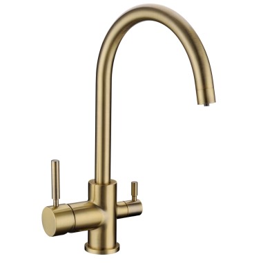 Robinet 3 voies Biscayne Bronze + Kit de filtration QCF-3001/321 - PROMO