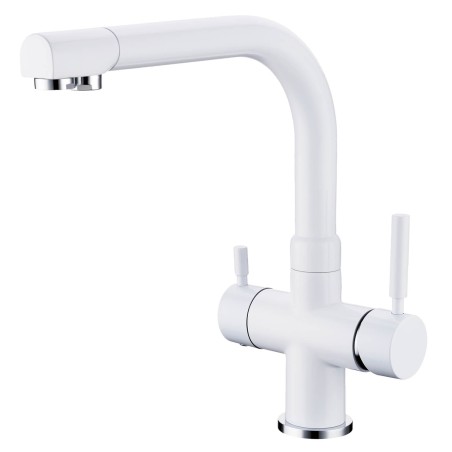 Robinet 3 voies Denali Blanc + Kit de filtration QCF-3001/321 - PROMO