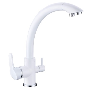 Robinet 3 voies Everglades Blanc + Kit de filtration QCF-3001/321 - PROMO