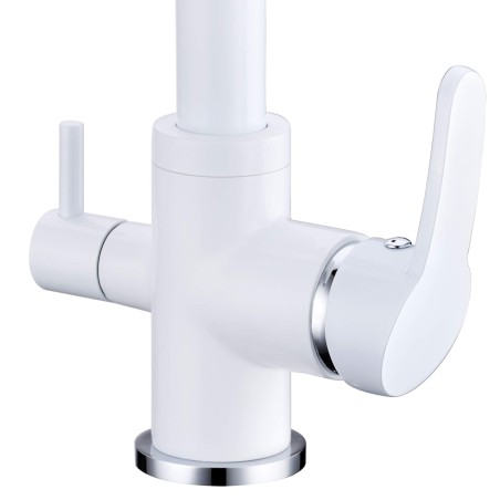 Robinet 3 voies Everglades Blanc + Kit de filtration QCF-3001/321 - PROMO