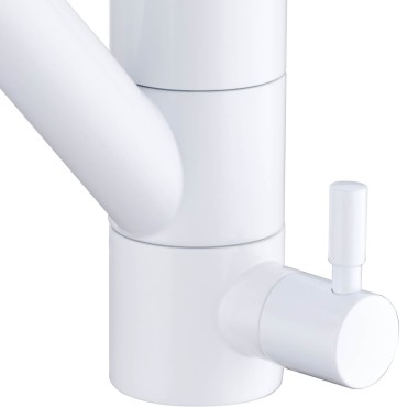 Robinet 3 voies Samoa Blanc + Kit de filtration QCF-3001/321 - PROMO